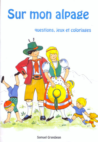 Sur mon alpage - Questions, jeux et coloriages