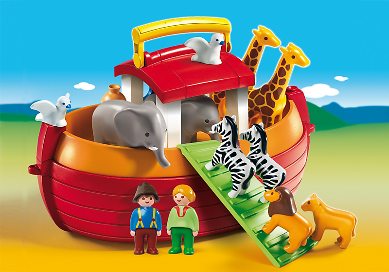 Arche de Noé Playmobil transportable - Avec figurines