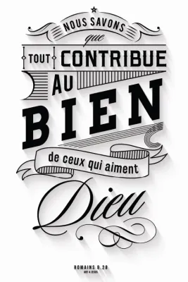 Tableau en PVC - «Nous savons que tout contribue…»