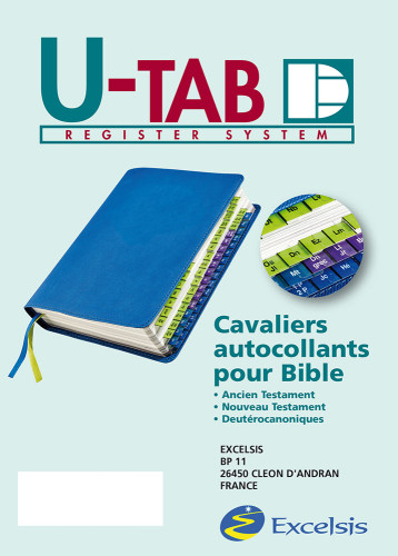 Cavaliers bibliques autocollants (48/58) pour Bible avec ou sans apocryphes