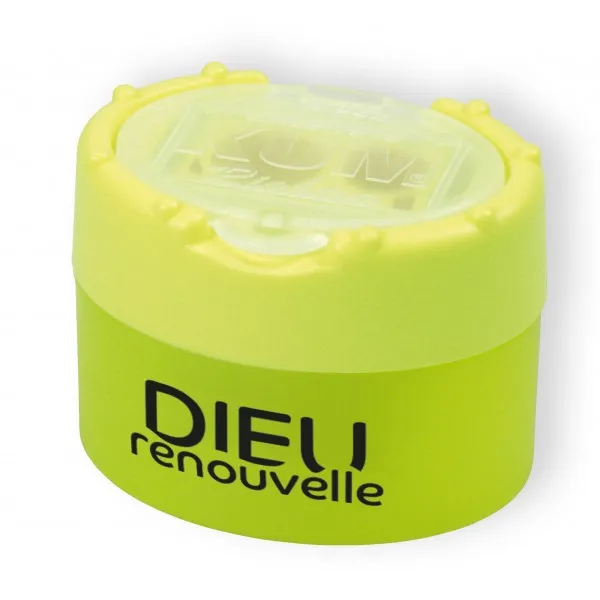 Taille-crayon fluo « Dieu renouvelle » - couleurs diverses