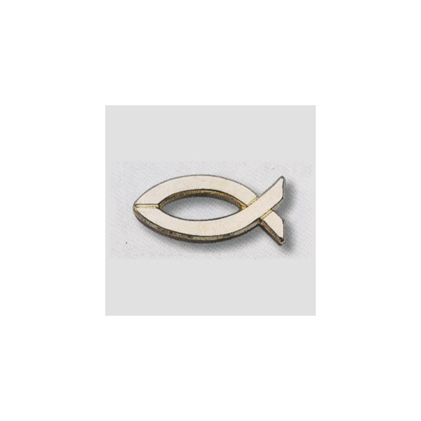 Pin's ichthus doré