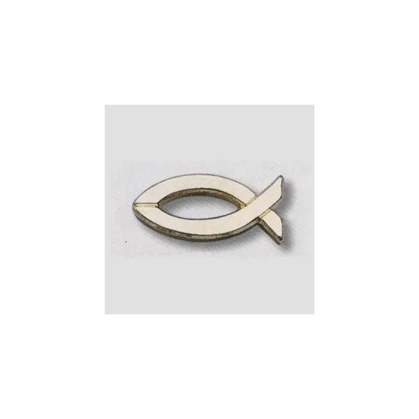 Pin's ichthus doré