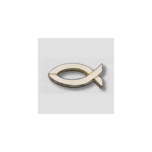 Pin's ichthus doré