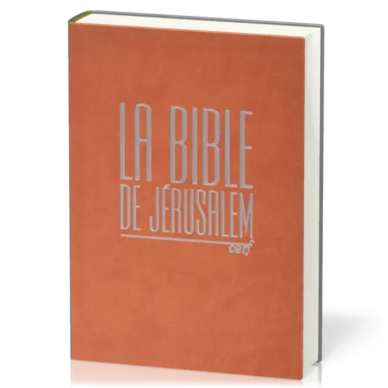 Bible de Jérusalem - souple, fauve, avec notes intégrales