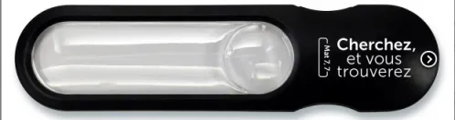 Loupe de lecture avec lampe led