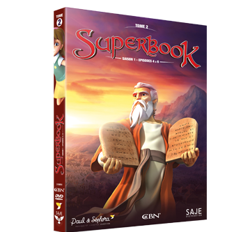 Superbook T.02 - [DVD] saison 1, épisodes 4 à 6