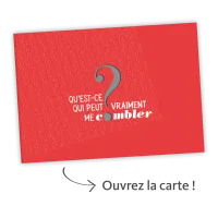 Qu’est-ce qui peut vraiment me combler? - Carte surprise