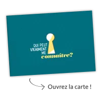 Qui peut vraiment me connaître? - Carte surprise