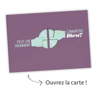Peut-on vraiment connaître Dieu? - Carte surprise