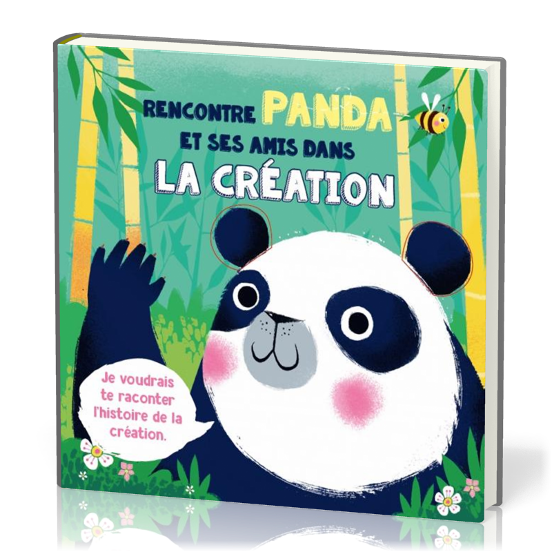 Rencontre panda et ses amis dans la création