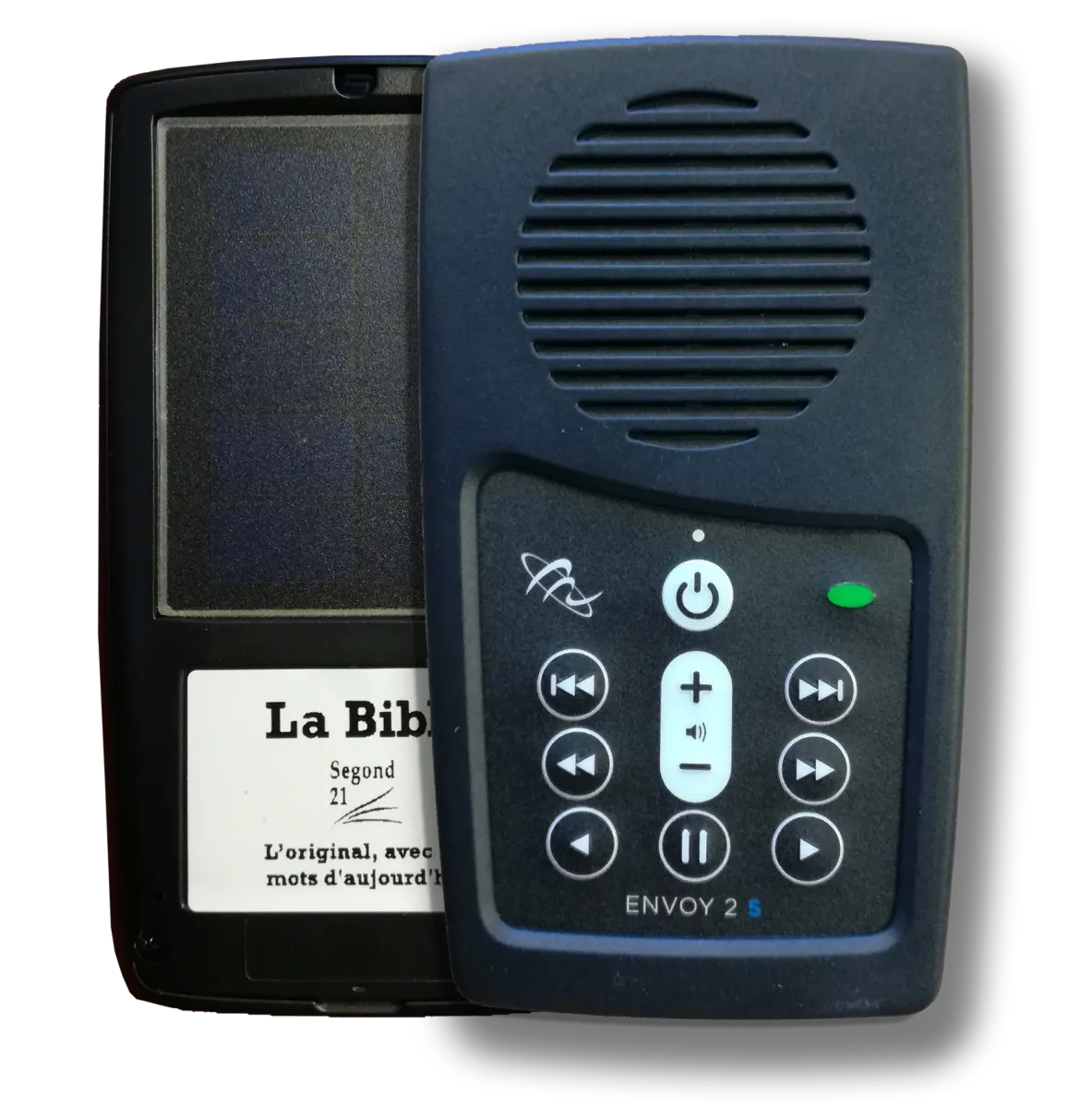 Bible Segond 21 audio - Modèle Envoy 2 - Lecteur à recharge solaire -  livré avec écouteurs et...
