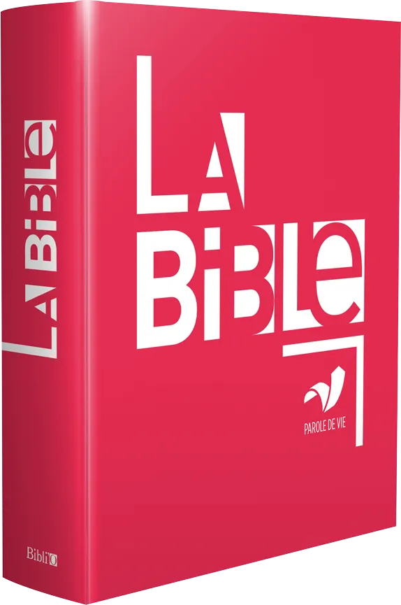 Bible Parole de Vie, compacte, rouge - brochée avec livres deutérocanoniques