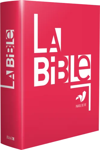 Bible Parole de Vie, compacte, rouge - brochée avec livres deutérocanoniques