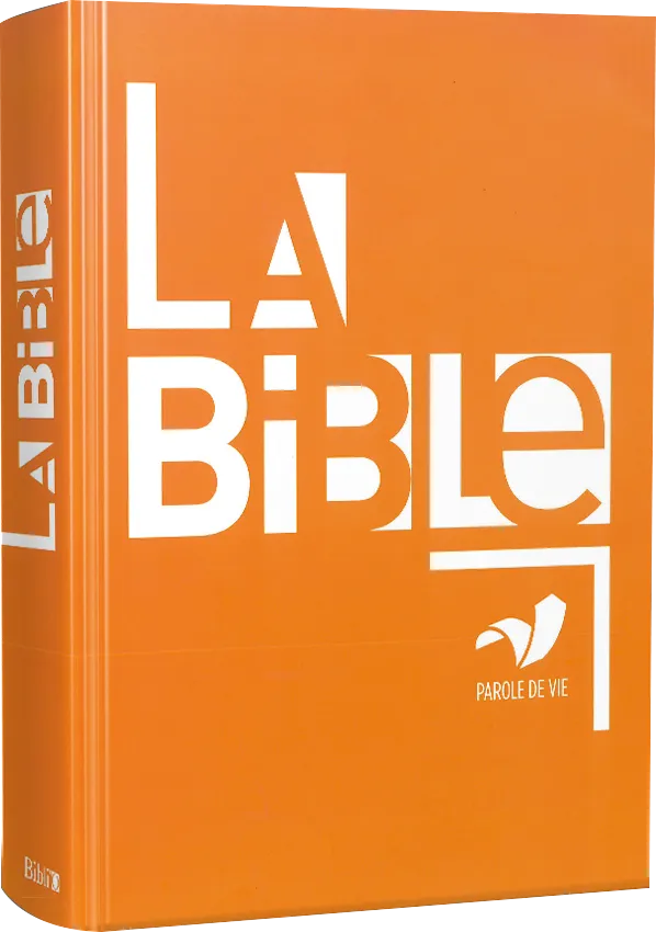 Bible Parole de Vie, orange - couverture rigide, sans deutérocanoniques