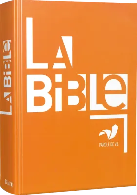 Bible Parole de Vie, orange - couverture rigide, sans deutérocanoniques