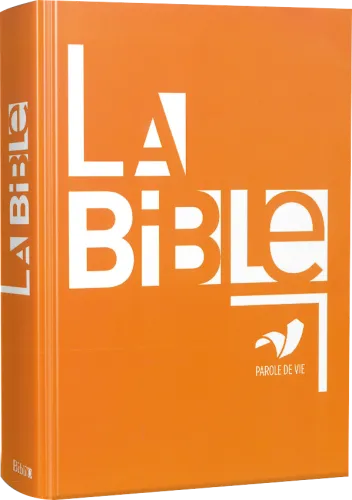 Bible Parole de Vie, orange - couverture rigide, sans deutérocanoniques