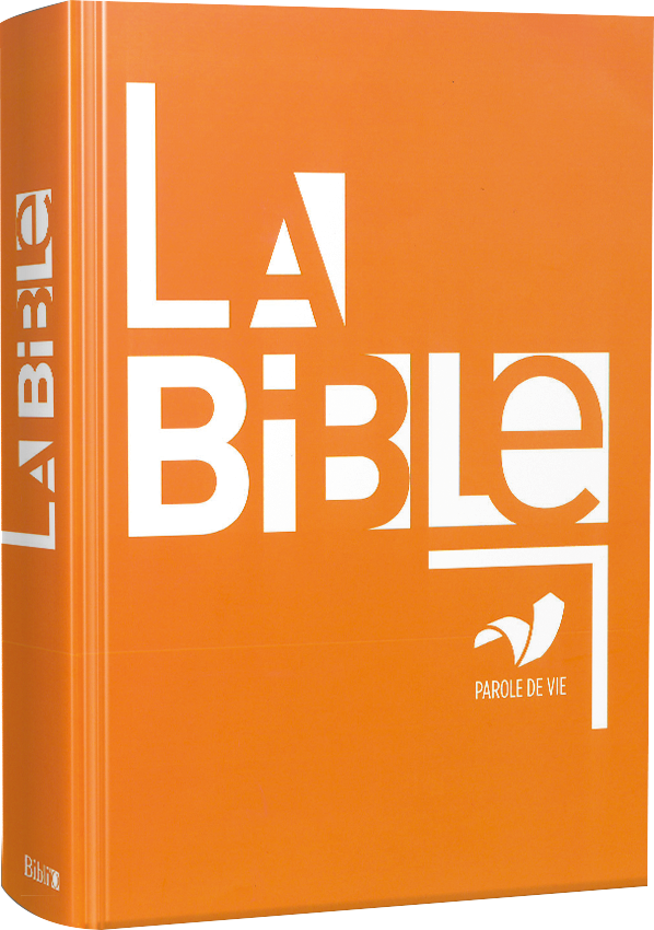 Bible Parole de Vie, orange - couverture rigide, sans deutérocanoniques