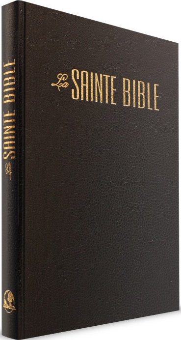 Bible Segond 1880 révisée, compacte, noire - couverture rigide, skyvertex
