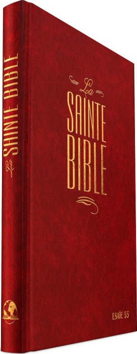 Bible Segond 1880 révisée, compacte, rouge - couverture rigide, skyvertex
