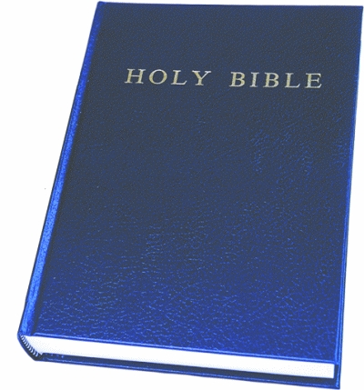 Anglais Bible, KJV 25A, rigide bleue, moyen modèle - [King James Version]