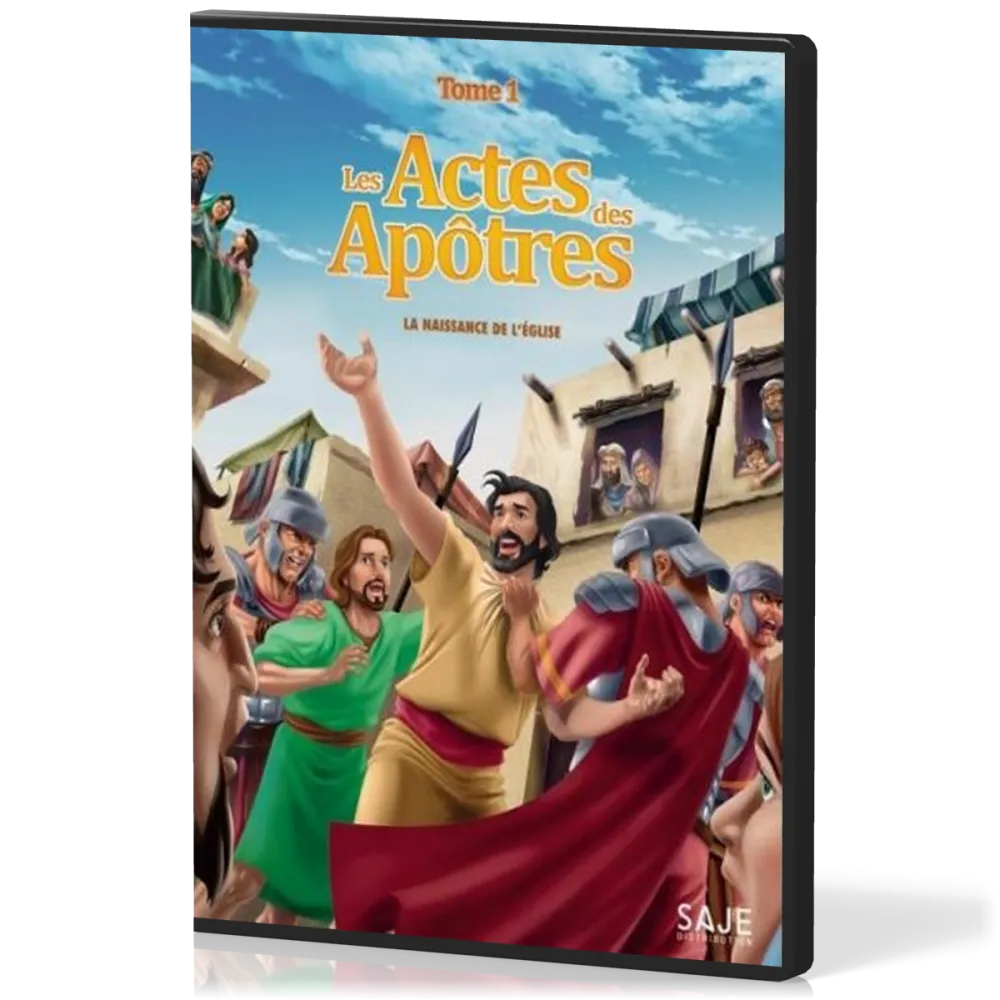 Actes des apôtres [DVD animation] - Tome 1 - La Naissance de l'Église
