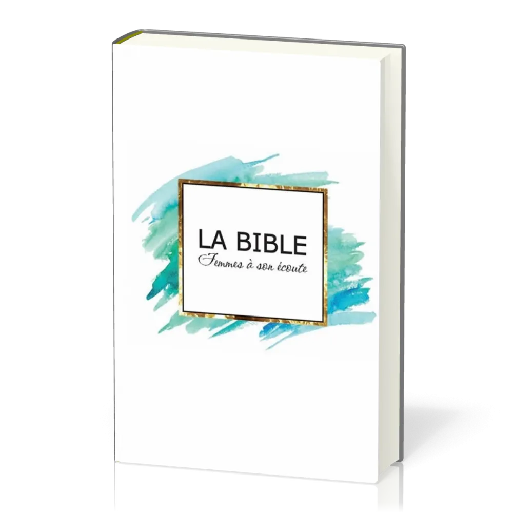 Bible Segond 1910, Femmes à son écoute - aqua & or, couverture rigide [nouvelle édition] - FASE