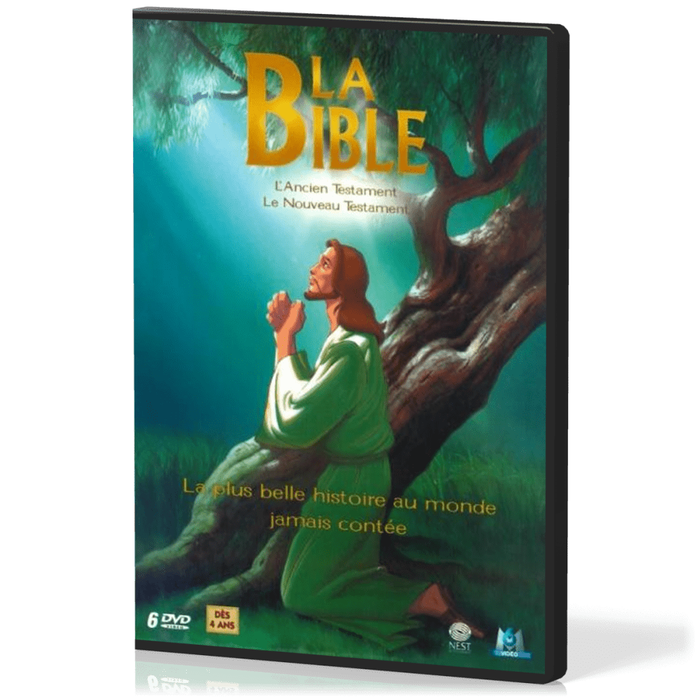 Bible [intégrale]. L'Ancien Testament. Le Nouveau Testament (La) - [coffret 6 DVD] dessins...