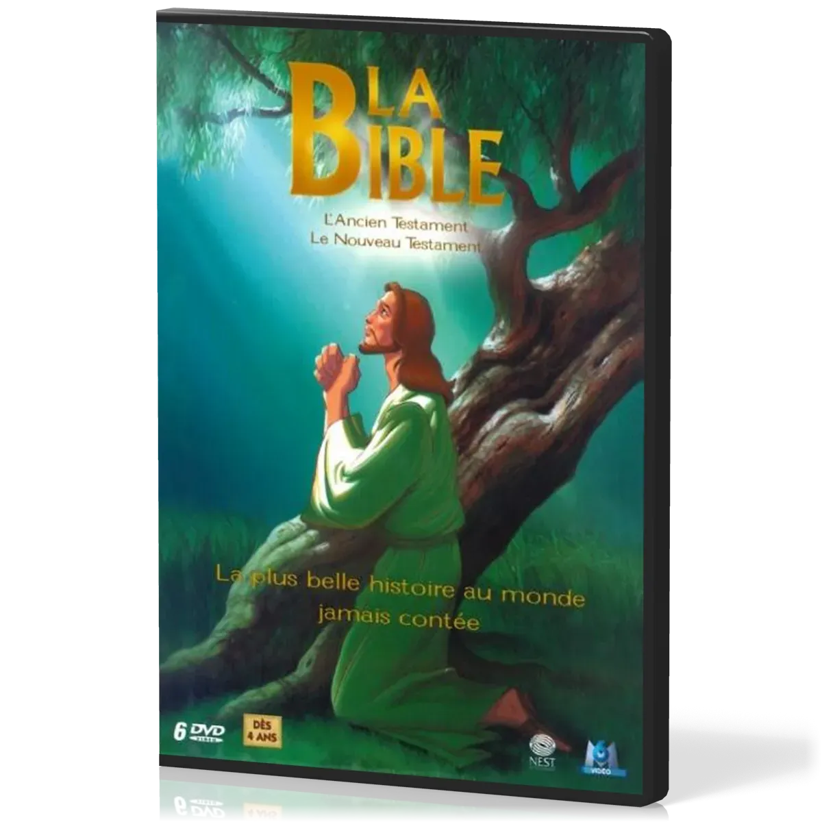 Bible [intégrale]. L'Ancien Testament. Le Nouveau Testament (La) - [coffret 6 DVD] dessins...