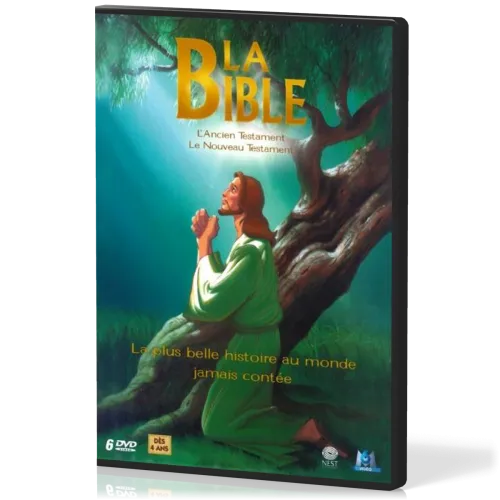 Bible [intégrale]. L'Ancien Testament. Le Nouveau Testament (La) - [coffret 6 DVD] dessins...