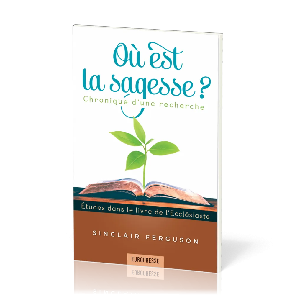 Où est la sagesse?  - Chronique d'une recherche - Études dans le livre de l'Ecclésiaste
