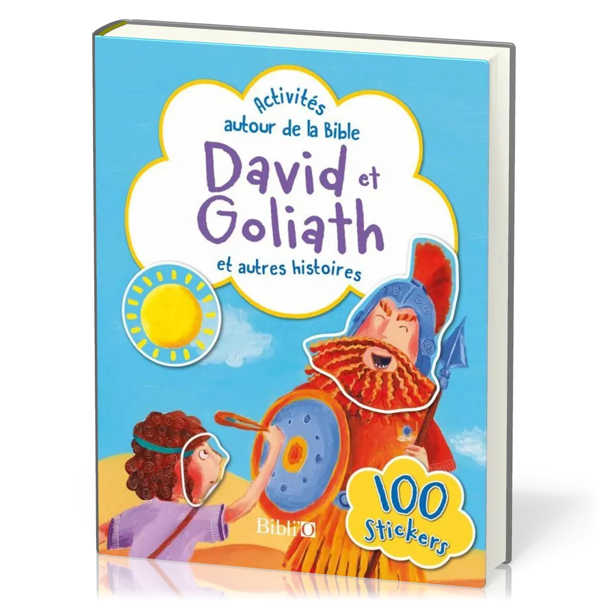 David et Goliath et autres histoires, 100 stickers - Activités autour de la Bible
