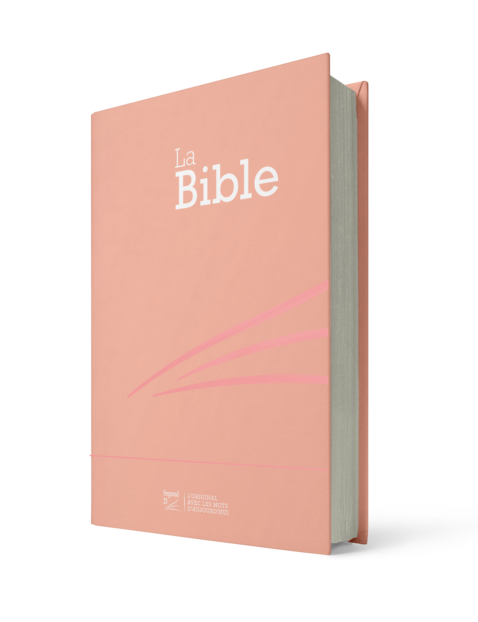 Bible Segond 21 compacte - couverture rigide skivertex rose guimauve (papier spécial)