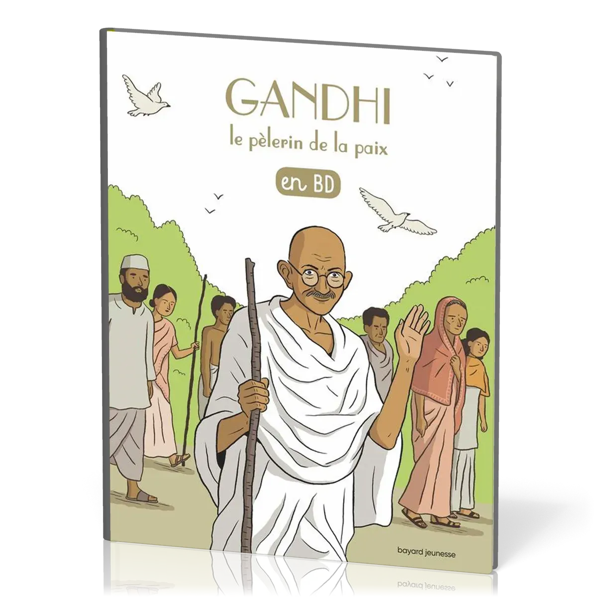 GANDHI le pèlerin de la paix en BD - Les chercheurs de Dieu, tome 22