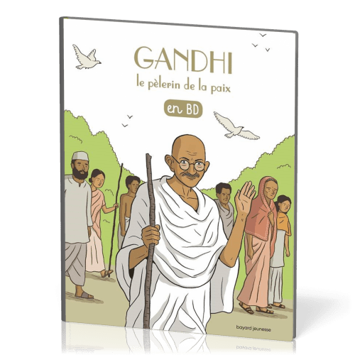 GANDHI le pèlerin de la paix en BD - Les chercheurs de Dieu, tome 22