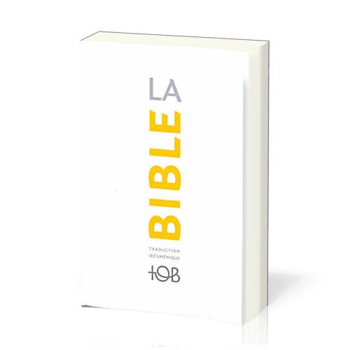Bible TOB 2010, compacte, couverture imprimée - brochée, avec livres deutérocanoniques...