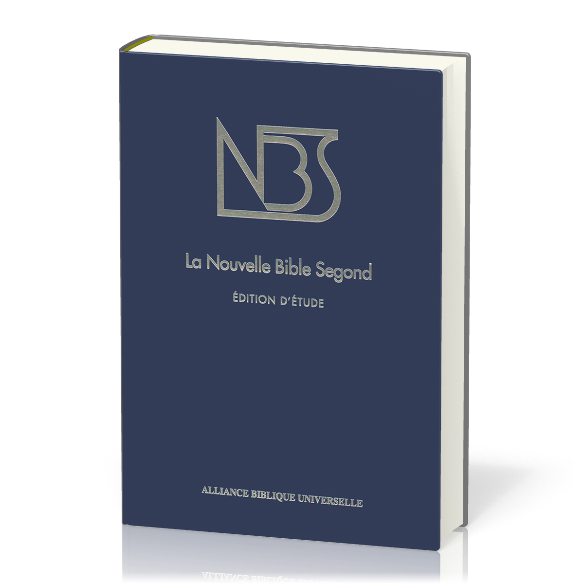 Bible d'étude NBS, grand format, bleu nuit - couverture rigide, skyvertex