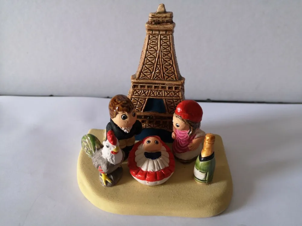 Crèche Paris Tour Eiffel - Céramique