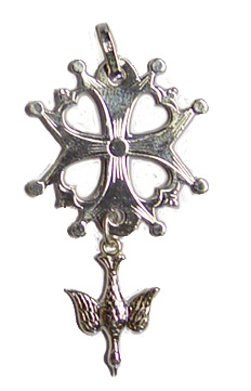 Croix Huguenote en Argent 925