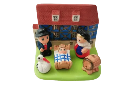 Crèche Alsace - Céramique