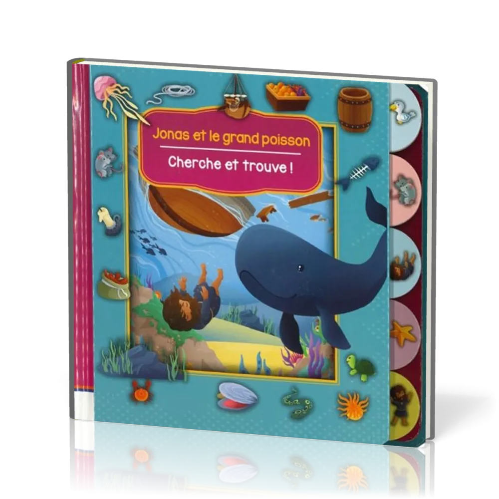 Jonas et le grand poisson - Cherche et trouve !